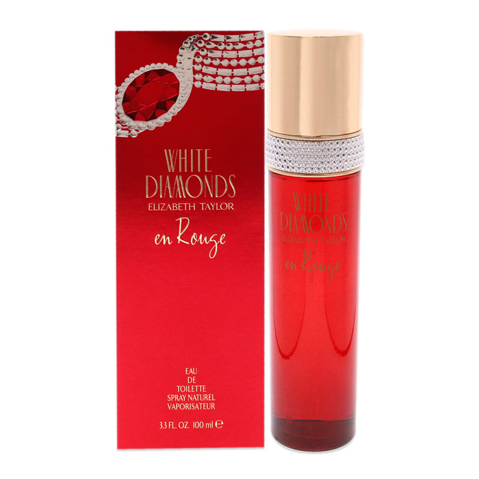 Elizabeth Taylor White Diamonds En Rouge For Women 100ml/3.3oz