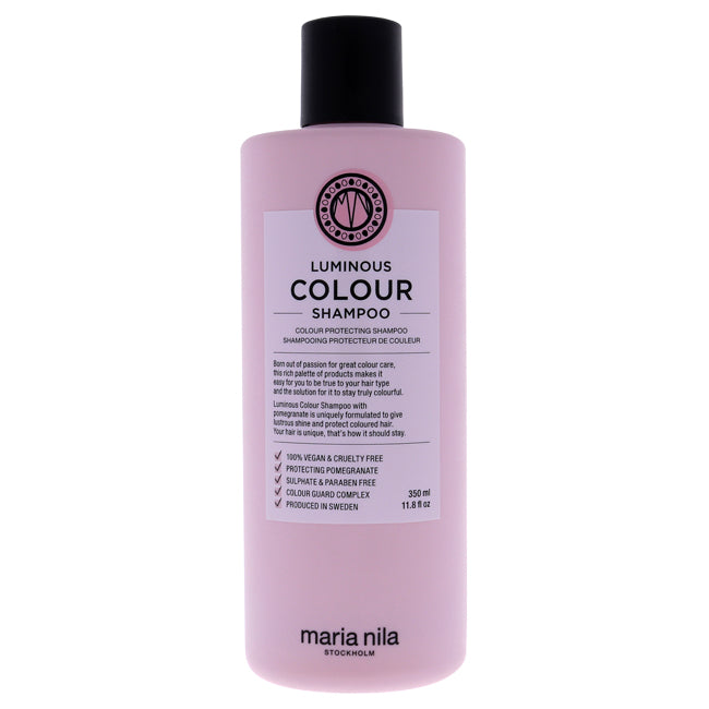 Maria Nila Luminous Colour Shampoo by Maria Nila for Unisex - 11.8 oz Shampoo