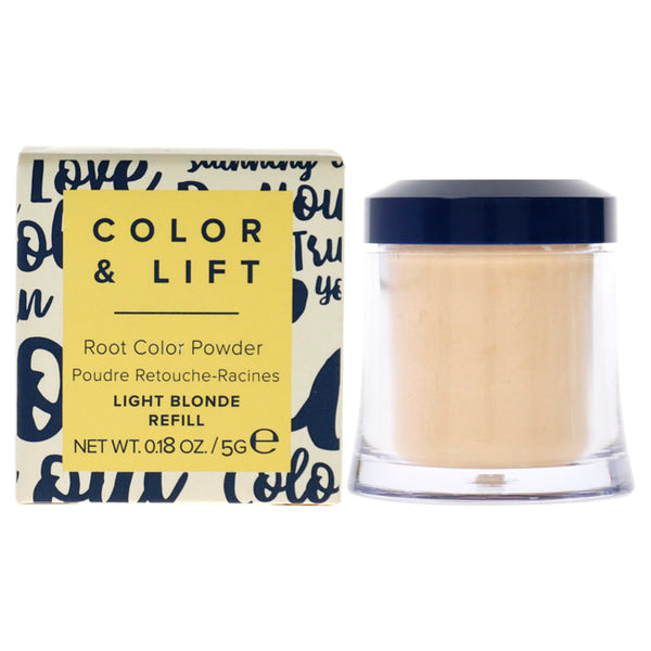 Truhair Color and Lift Root Color Powder - Light Blonde by Truhair for Unisex - 0.18 oz Hair Color (Refill)