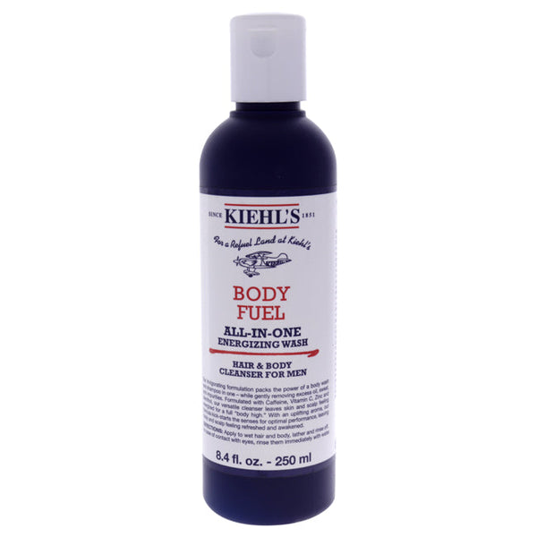 Kiehls Body Fuel All-In-One Energizing Wash by Kiehls for Men - 8.4 oz Body Wash