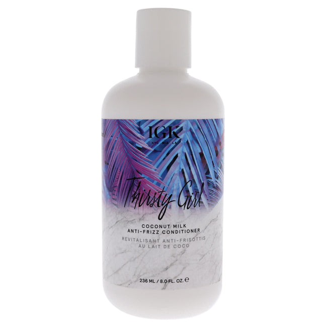 IGK Thirsty Girl Coconut Milk Anti-Frizz Conditioner by IGK for Unisex - 8 oz Conditioner