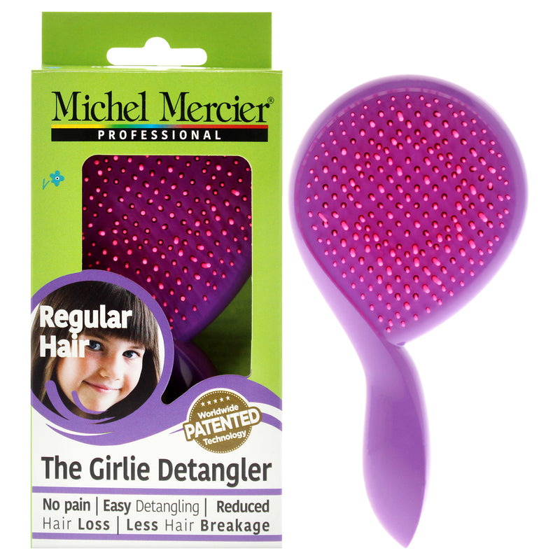 Michel Mercier The Girlie Detangler Brush Regular Hair - Pink