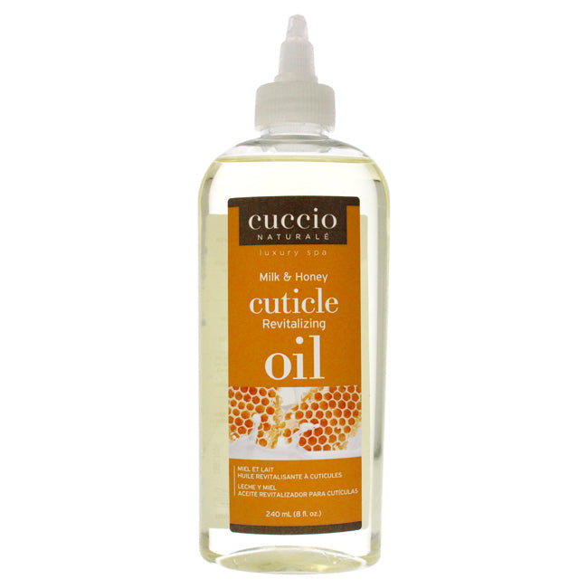 Cuccio Naturale Cuticle Revitalizing Oil - Milk and Honey Manicure by Cuccio Naturale for Unisex - 8 oz Oil