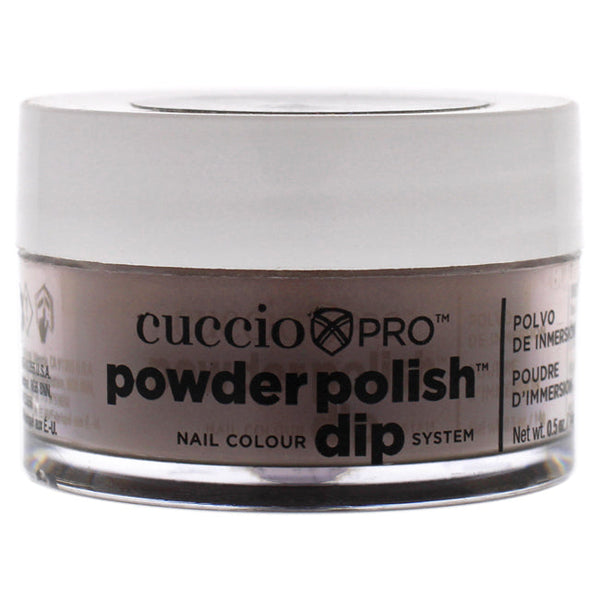 Cuccio Pro Powder Polish Nail Colour Dip System - Hot Chocolate-Cold Days by Cuccio for Women - 0.5 oz Nail Powder