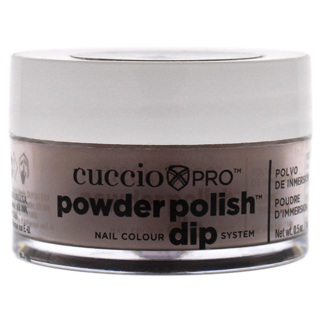 Cuccio Pro Powder Polish Nail Colour Dip System - Hot Chocolate-Cold Days by Cuccio for Women - 0.5 oz Nail Powder