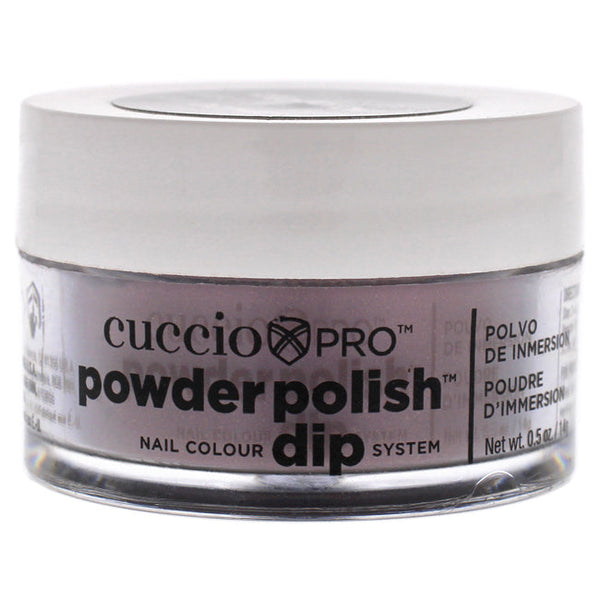 Cuccio Pro Powder Polish Nail Colour Dip System - Getting Into Truffle by Cuccio for Women - 0.5 oz Nail Powder