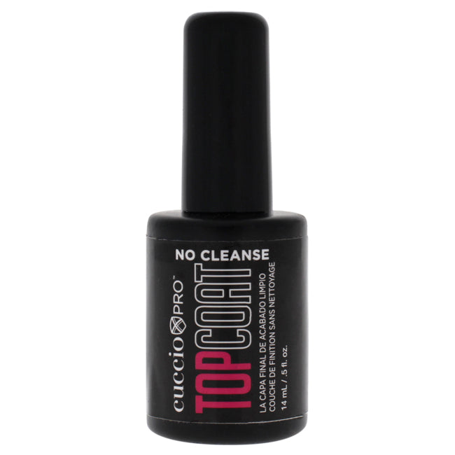 Cuccio Pro Pro No Cleanse Top Coat by Cuccio Pro for Women - 0.5 oz Top Coat