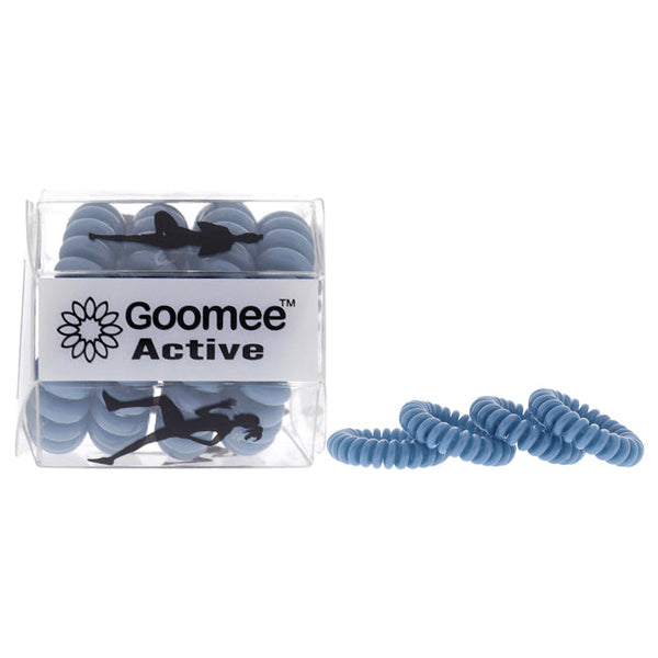 Goomee Active The Markless Hair Loop Set - Blue Olympic Waters by Goomee for Women - 4 Pc Hair Tie