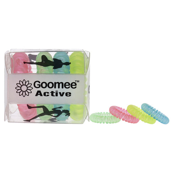Goomee Active The Markless Hair Loop Set - Glow The Distance by Goomee for Women - 4 Pc Hair Tie