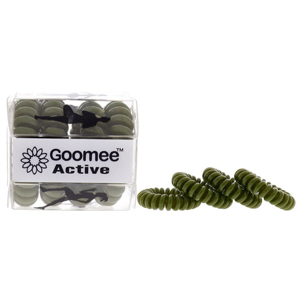 Goomee Active The Markless Hair Loop Set - Green Tough As Turf by Goomee for Women - 4 Pc Hair Tie