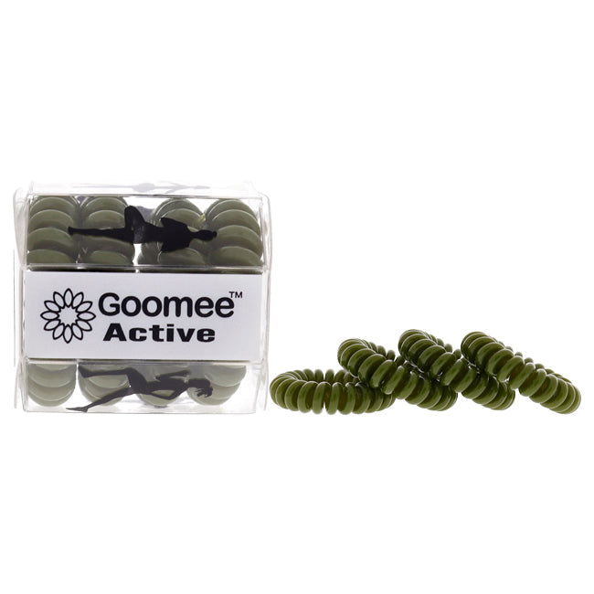 Goomee Active The Markless Hair Loop Set - Green Tough As Turf by Goomee for Women - 4 Pc Hair Tie