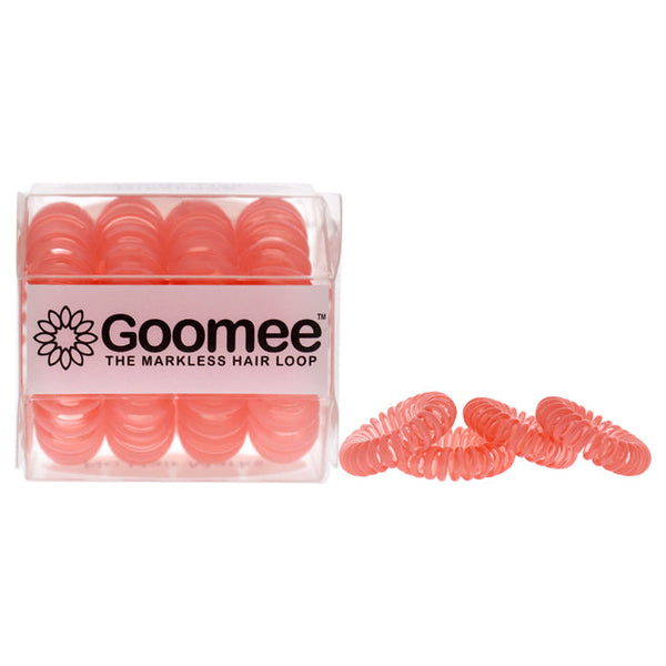 Goomee The Markless Hair Loop Set - Huntington Peach by Goomee for Women - 4 Pc Hair Tie
