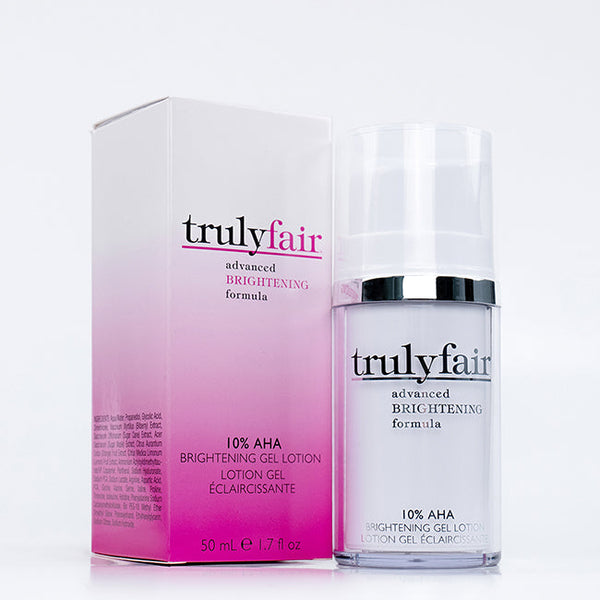 Truly Fair 10 Percent Aha Brightening Gel Lotion by Truly Fair for Unisex - 1.7 oz Lotion