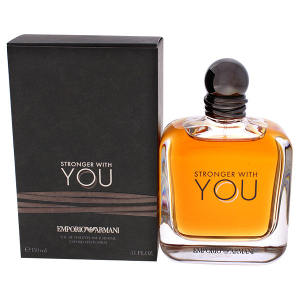 Giorgio Armani Emporio Armani Stronger With You by Giorgio Armani for Men - 5.1 oz EDT Spray