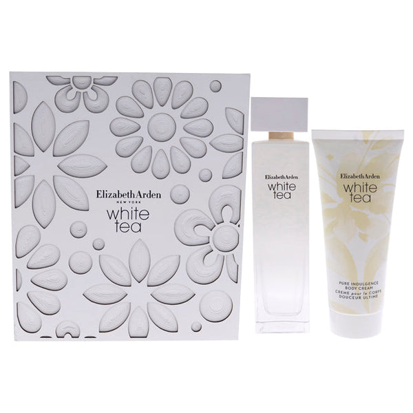 Elizabeth Arden White Tea by Elizabeth Arden for Women - 2 Pc Gift Set 3.3oz EDT Spray, 3.3oz Body Cream