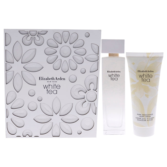 Elizabeth Arden White Tea by Elizabeth Arden for Women - 2 Pc Gift Set 3.3oz EDT Spray, 3.3oz Body Cream