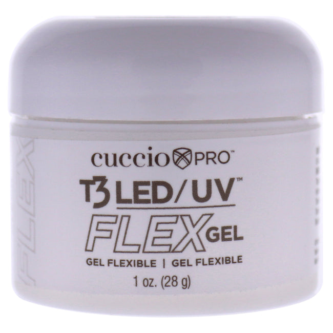 Cuccio Pro T3 LED-UV Flex Gel - Clear by Cuccio Pro for Women - 1 oz Nail Gel