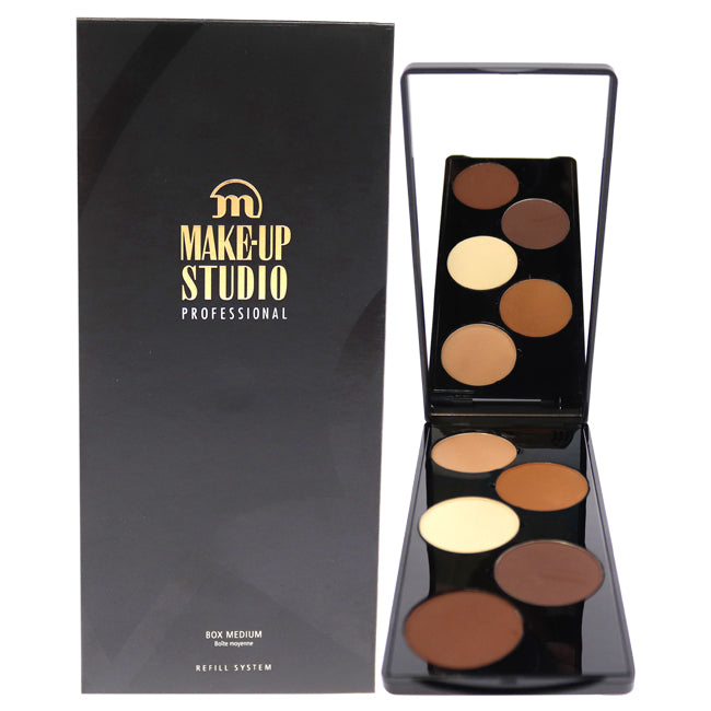 Make-Up Studio Shaping Box Powder - Dark by Make-Up Studio for Women - 0.55 oz Highlighter