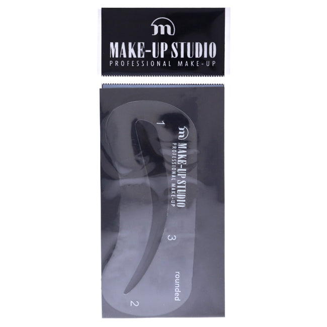 Make-Up Studio Brow Stencil Rounded by Make-Up Studio for Women - 1 Pc Eyebrow Stencil