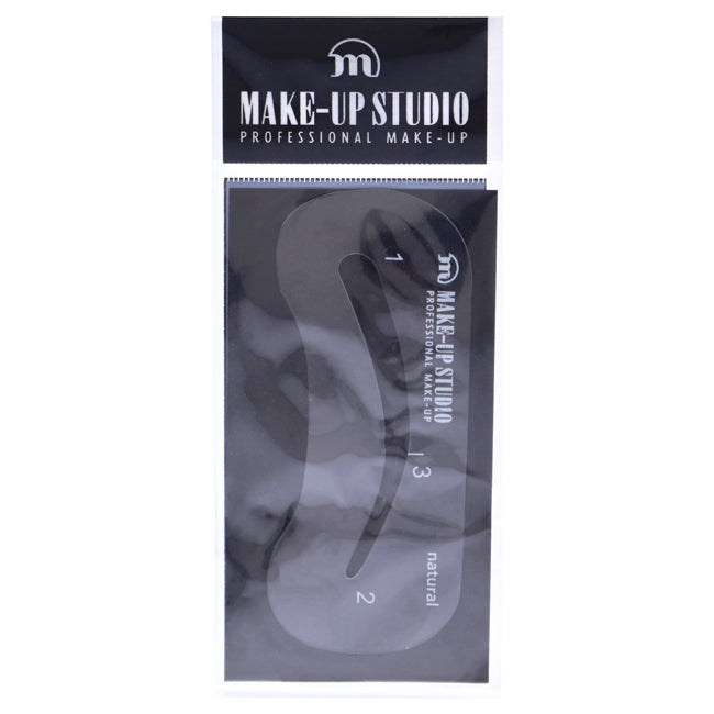 Make-Up Studio Brow Stencil Natural by Make-Up Studio for Women - 1 Pc Eyebrow Stencil