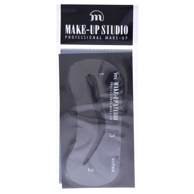 Make-Up Studio Brow Stencil Arched by Make-Up Studio for Women - 1 Pc Eyebrow Stencil