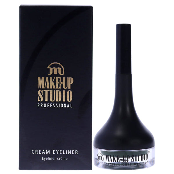 Make-Up Studio Cream Eyeliner with Brush - Green by Make-Up Studio for Women - 0.07 oz Eyeliner