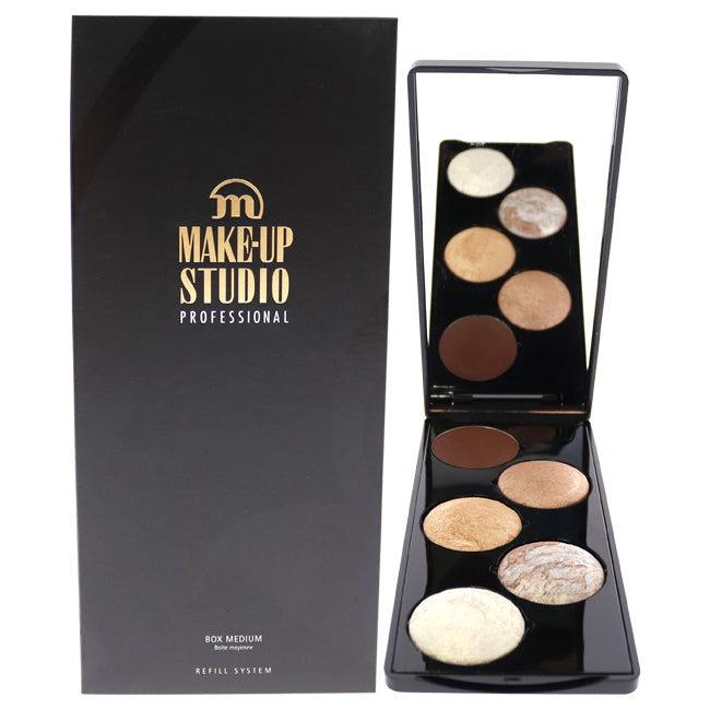 Make-Up Studio Eye Palette Lumiere - Nude Glow by Make-Up Studio for Women - 1.26 oz Eye Shadow