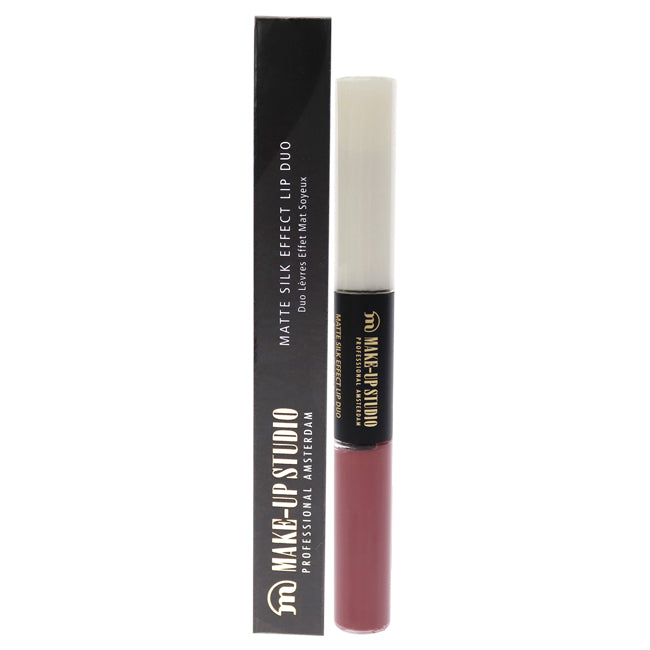 Make-Up Studio Matte Silk Effect Lip Duo - Cherry Blossom by Make-Up Studio for Women - 2 x 0.1 oz Lipstick