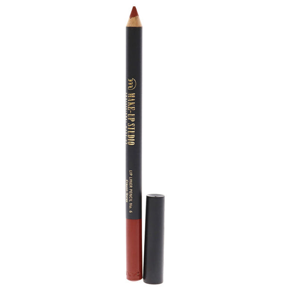 Make-Up Studio Lip Liner Pencil - 6 Warm Brown-Red by Make-Up Studio for Women - 0.04 oz Lip Liner