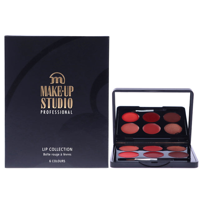 Make-Up Studio Lipcolourbox 6 Colours - 2 All Round by Make-Up Studio for Women - 1 Pc Palette