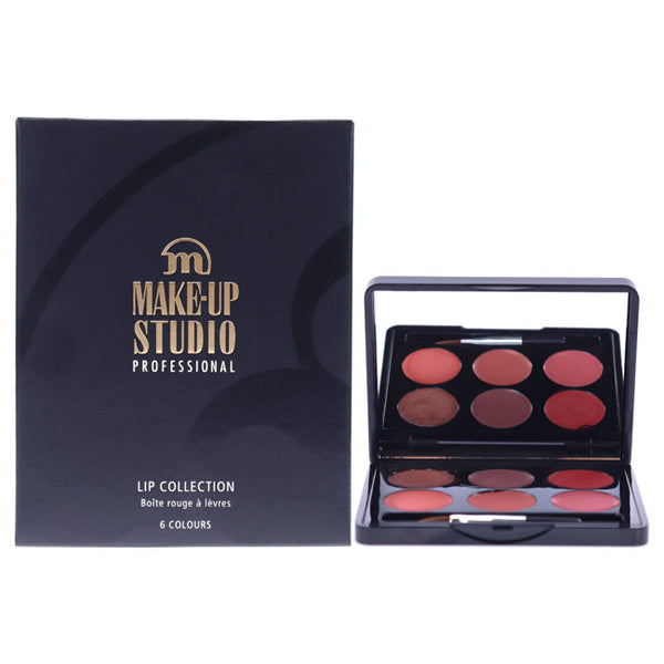 Make-Up Studio Lipcolourbox 6 Colours - Nude by Make-Up Studio for Women - 1 Pc Palette