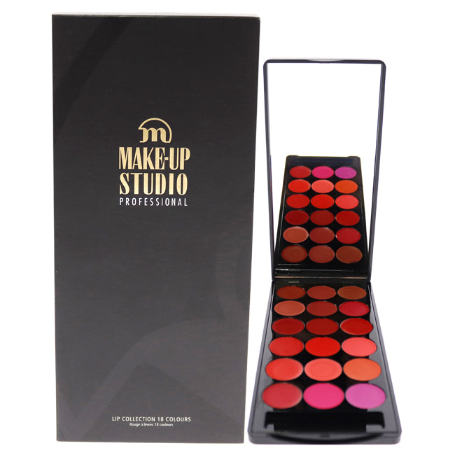 Make-Up Studio Lipcolourbox 18 Colours Palette - 1 by Make-Up Studio for Women - 1 Pc Palette