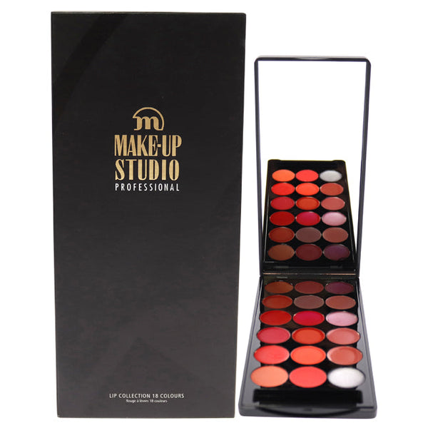 Make-Up Studio Lipcolourbox 18 Colours Palette - 6 by Make-Up Studio for Women - 1 Pc Palette