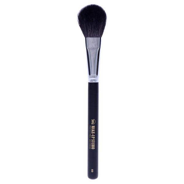 Make-Up Studio Blusher Flat Goat Hair Brush - 3 by Make-Up Studio for Women - 1 Pc Brush