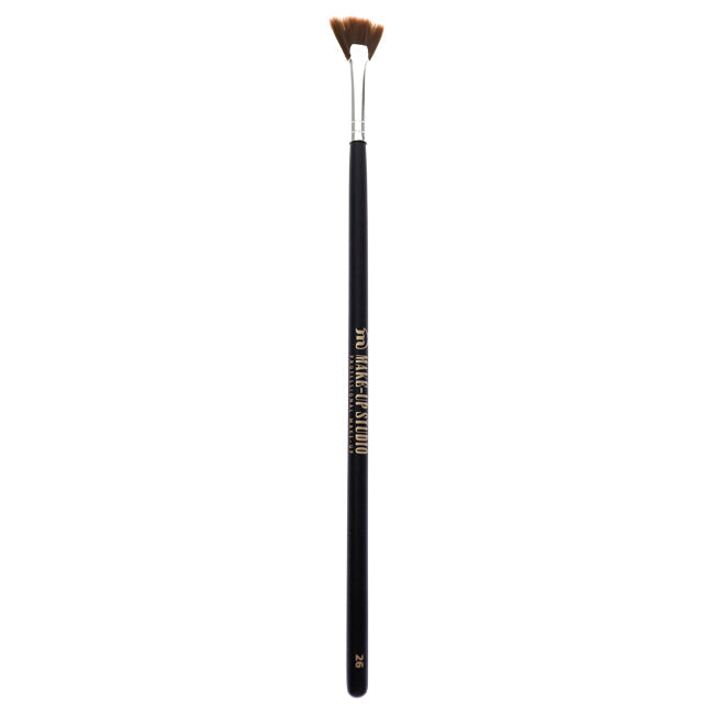 Make-Up Studio Fan Shaped Extra Fine Nylon Brush - 26 by Make-Up Studio for Women - 1 Pc Brush