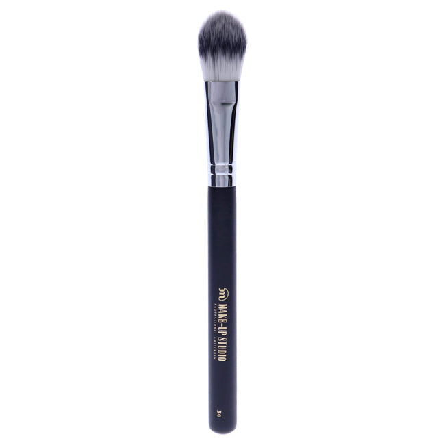 Make-Up Studio Foundation Brush Synthetic Hair - 34 Large by Make-Up Studio for Women - 1 Pc Brush