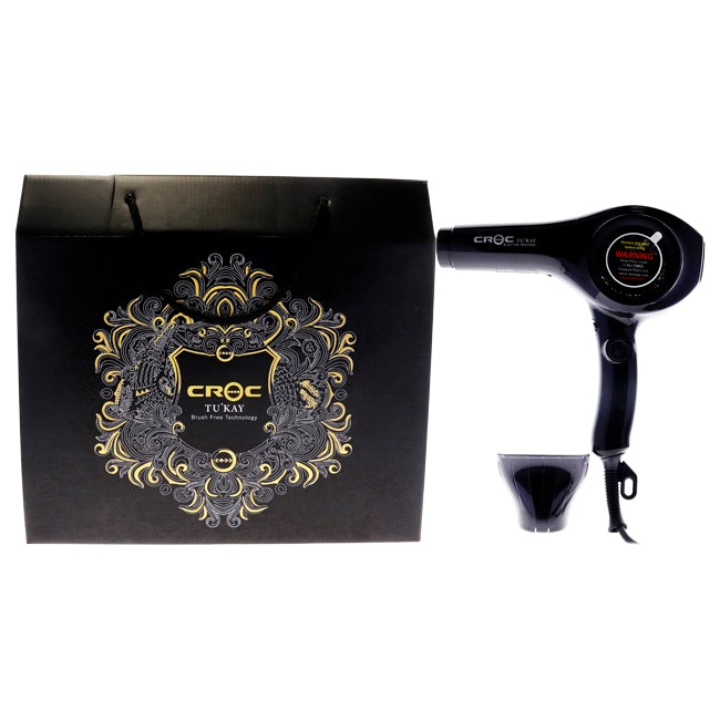 Croc TuKay Blow Dryer - Black by Croc for Unisex - 1 Pc Hair Dryer