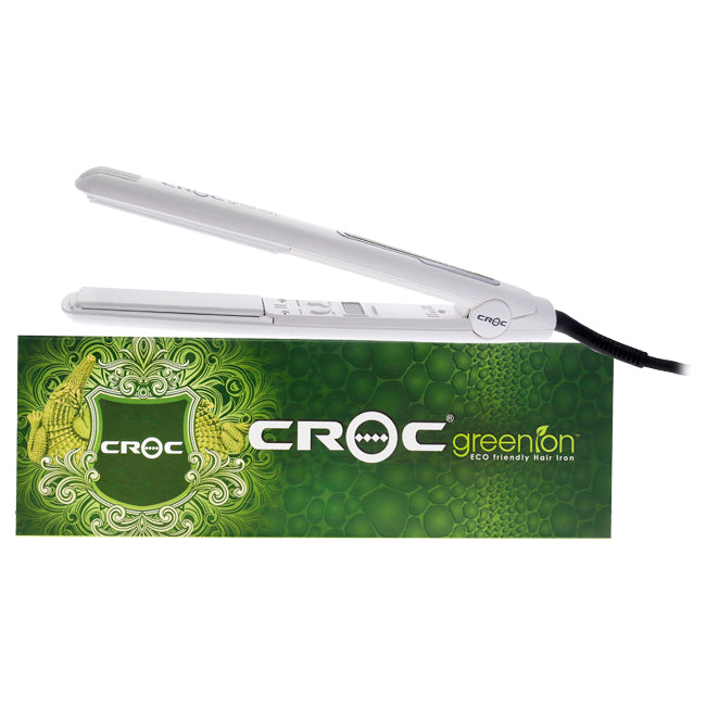 Croc Greenion Flat Iron - White by Croc for Unisex - 1 Inch Flat Iron