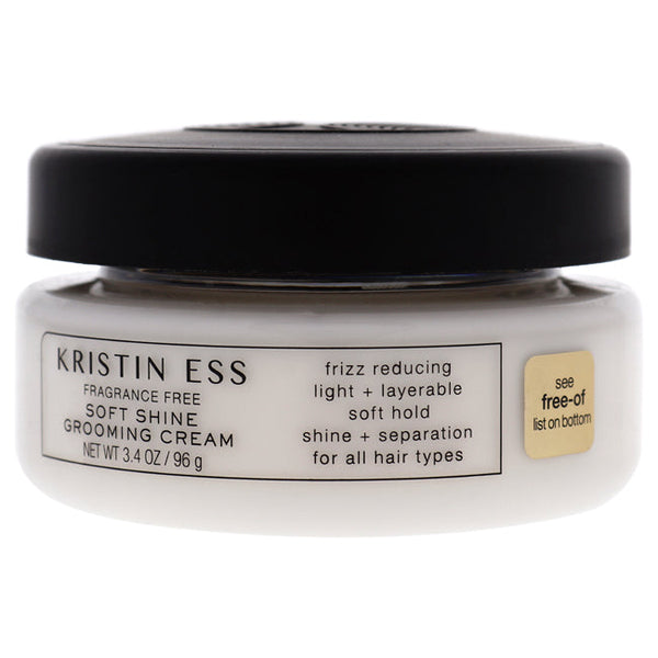 Kristin Ess Fragrance Free Soft Shine Grooming Cream by Kristin Ess for Unisex - 3.4 oz Cream