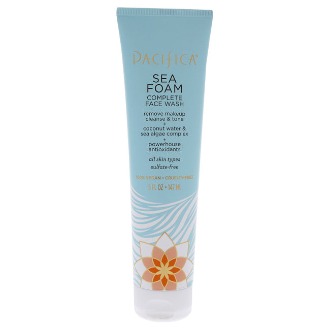 Pacifica Sea Foam Complete Face Wash by Pacifica for Unisex - 5 oz Cleanser