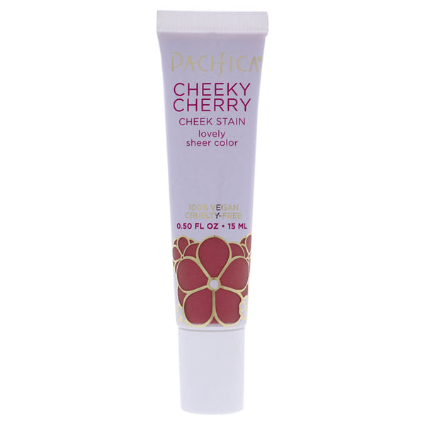 Pacifica Cheeky Cherry Cheek Stain - Wild Cherry by Pacifica for Women - 0.5 oz Blush