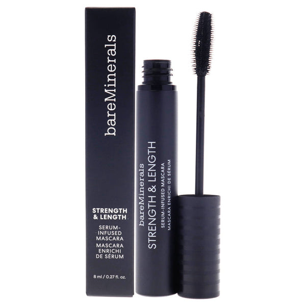 bareMinerals Strength and Length Serum-Infused Mascara by bareMinerals for Women - 0.27 oz Mascara