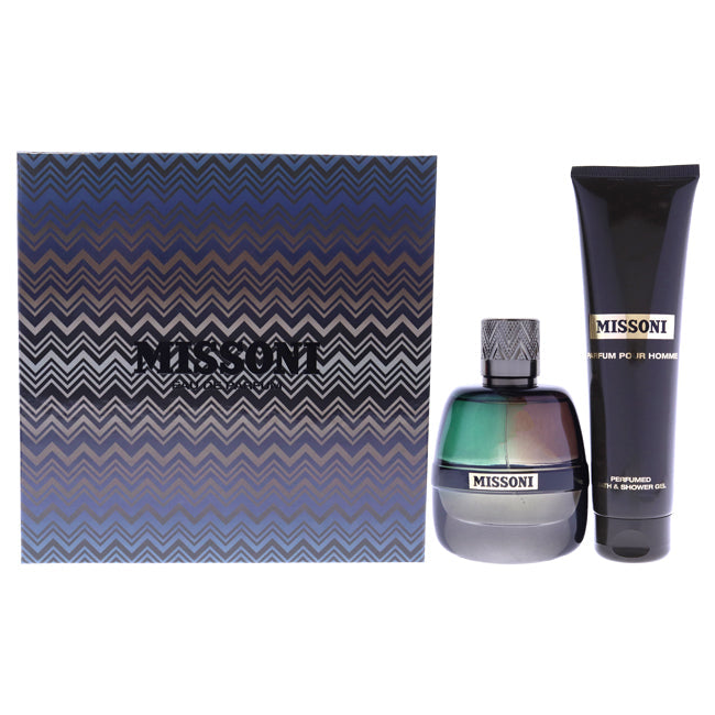 Missoni Missoni by Missoni for Men - 2 Pc Gift Set 3.4oz EDP Spray, 5.0oz Shower Gel