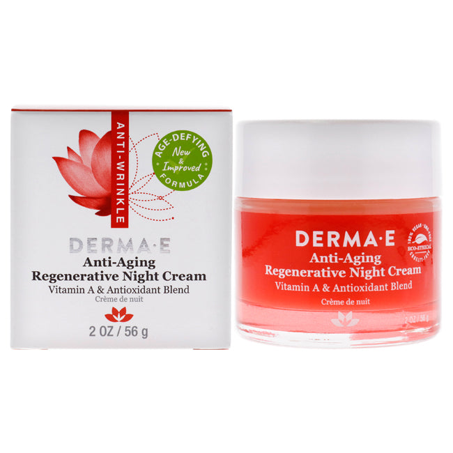 Derma-E Anti-Aging Regenerative Night Cream by Derma-E for Unisex - 2 oz Cream