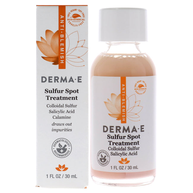 Derma-E Sulfur Spot Treatment by Derma-E for Unisex - 1 oz Treatment