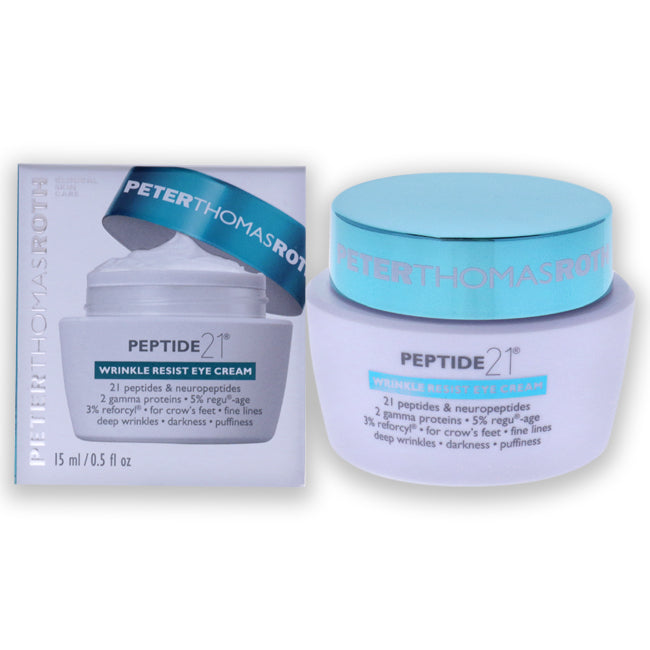 Peter Thomas Roth Peptide 21 Wrinkle Resist Eye Cream by Peter Thomas Roth for Unisex - 0.5 oz Cream