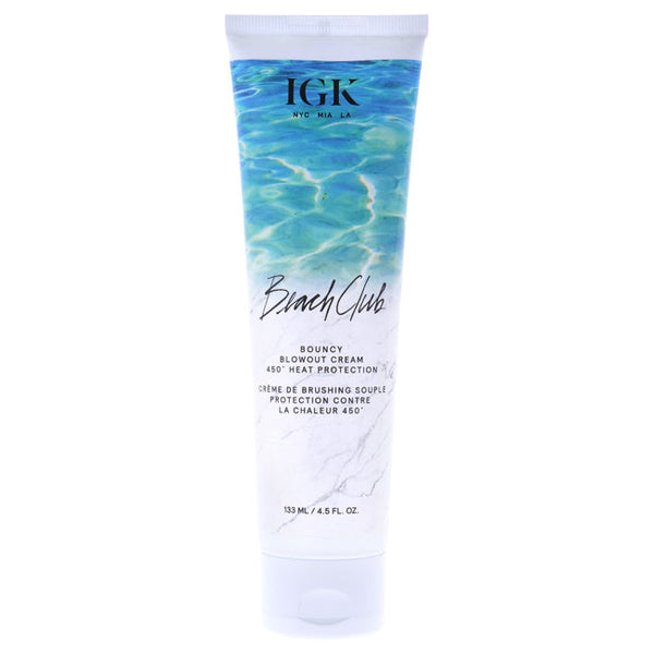 IGK Beach Club Bouncy Blowout Cream by IGK for Unisex - 4.5 oz Cream