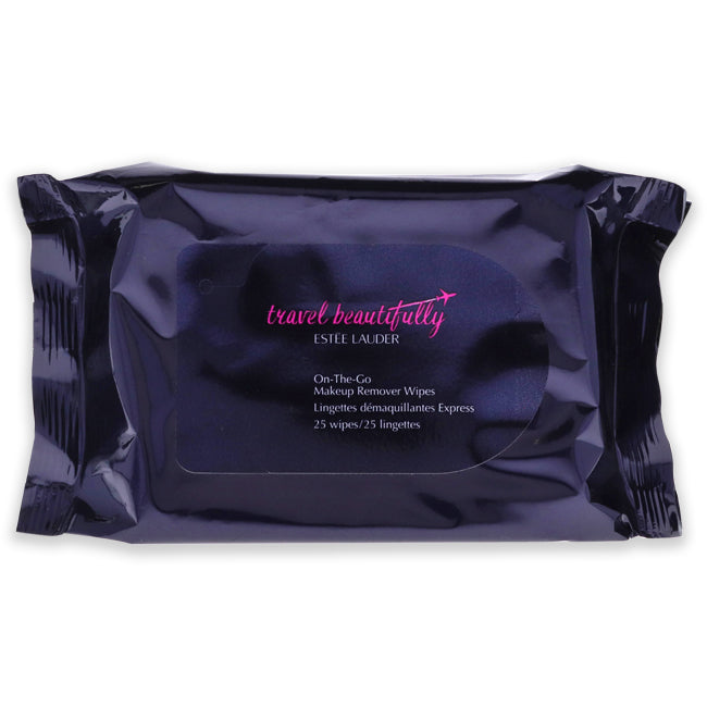Estee Lauder On-The-Go Makeup Remover Wipes by Estee Lauder for Unisex - 25 Count Wipes