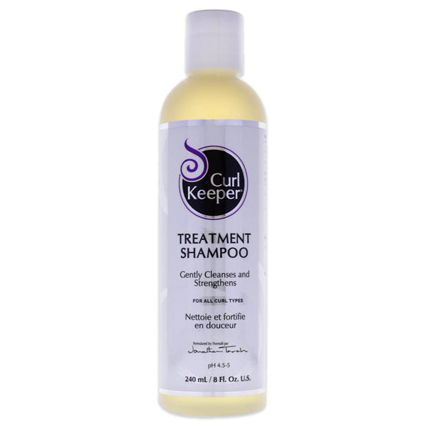 Curl Keeper Treatment Shampoo Gently Cleanses and Strengthens by Curl Keeper for Unisex - 8 oz Shampoo