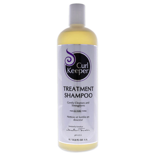 Curl Keeper Treatment Shampoo Gently Cleanses and Strengthens by Curl Keeper for Unisex - 33.8 oz Shampoo